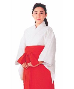 巫女 白衣 巫女用白衣 衣装 女官 神楽 舞 八乙女 着物 装束 夏用